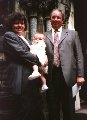 This is us outside the Church after the service... I still can't find Cecil Mummy!!