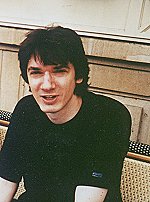 Rog outside Deux Magots, Paris